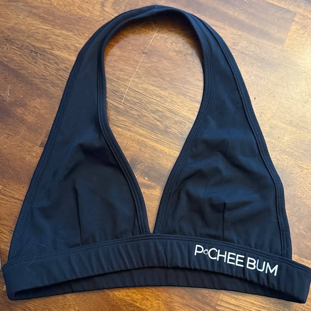 Black Halter Bra